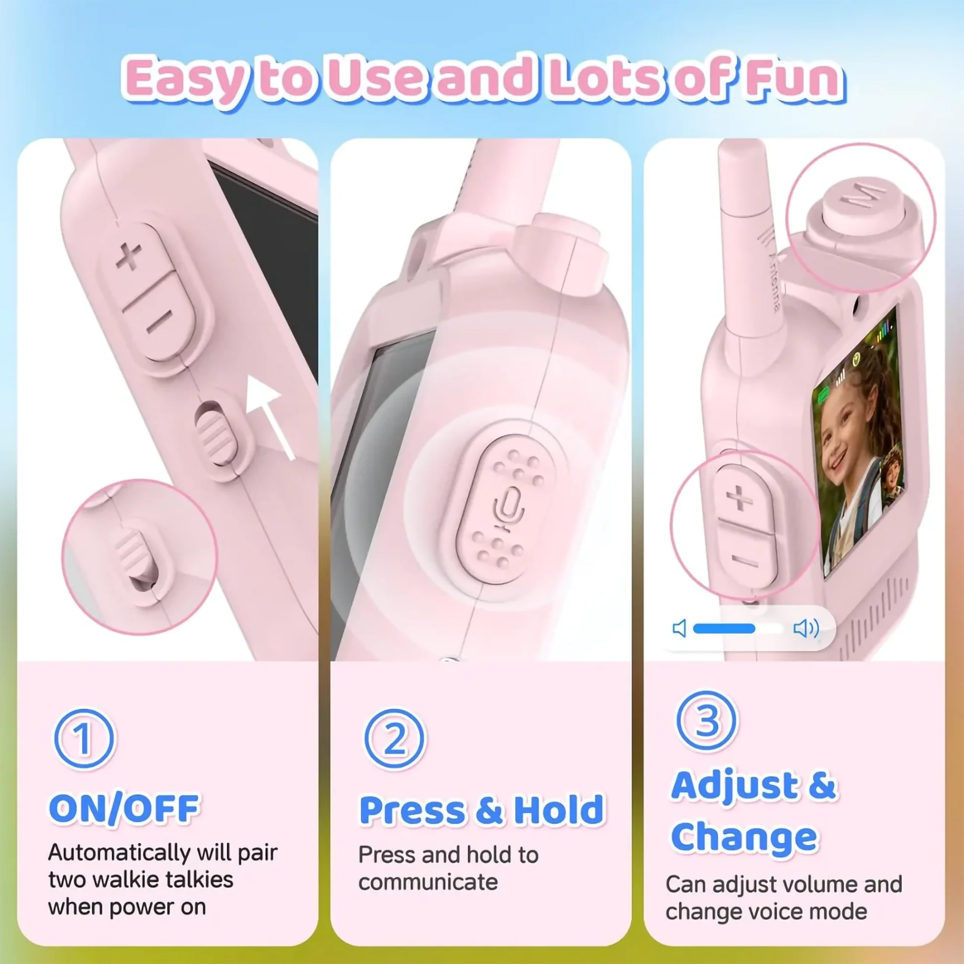Kids Smart Video Walkie Talkies