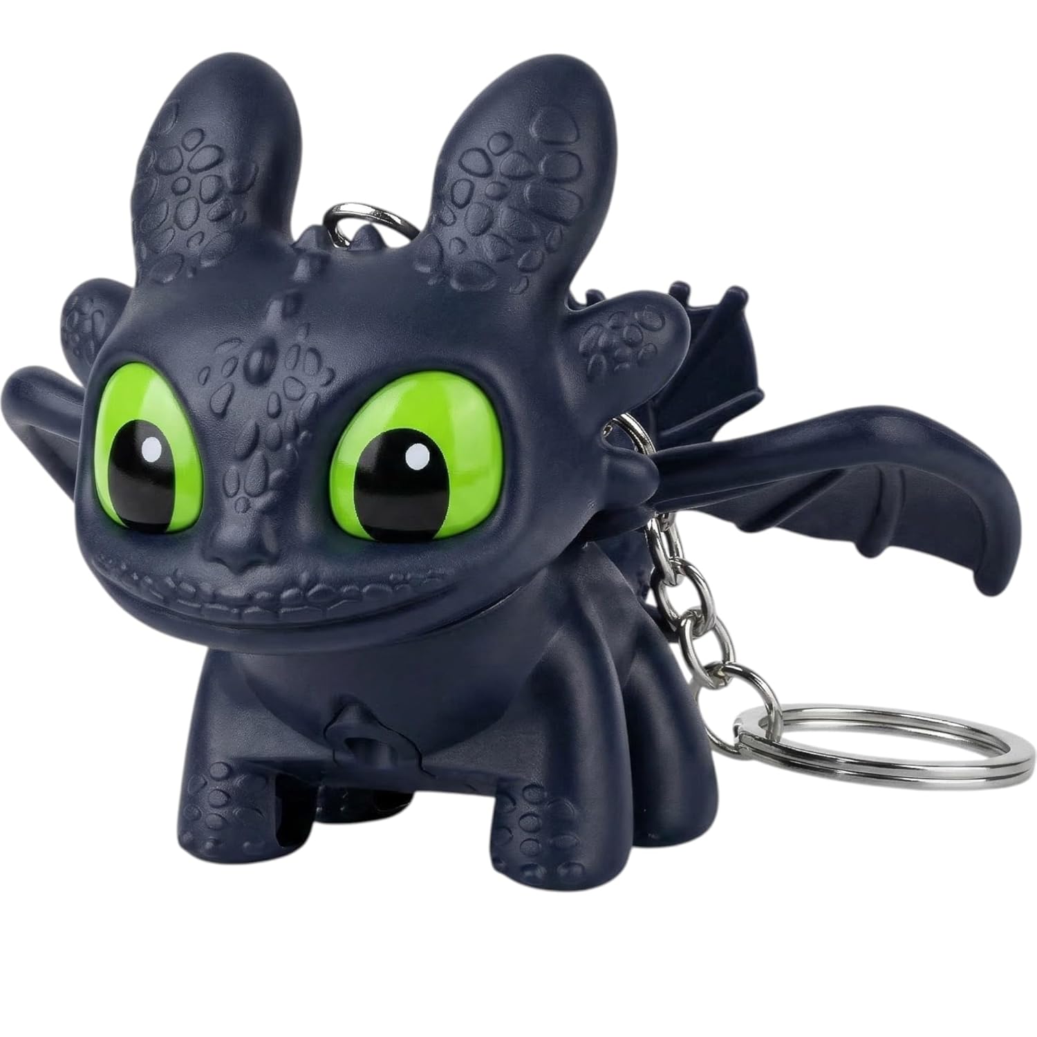 LED Moving Wings Dragon Keychain