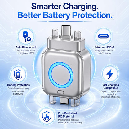 USB-C Smart Auto Stop Charger Protector