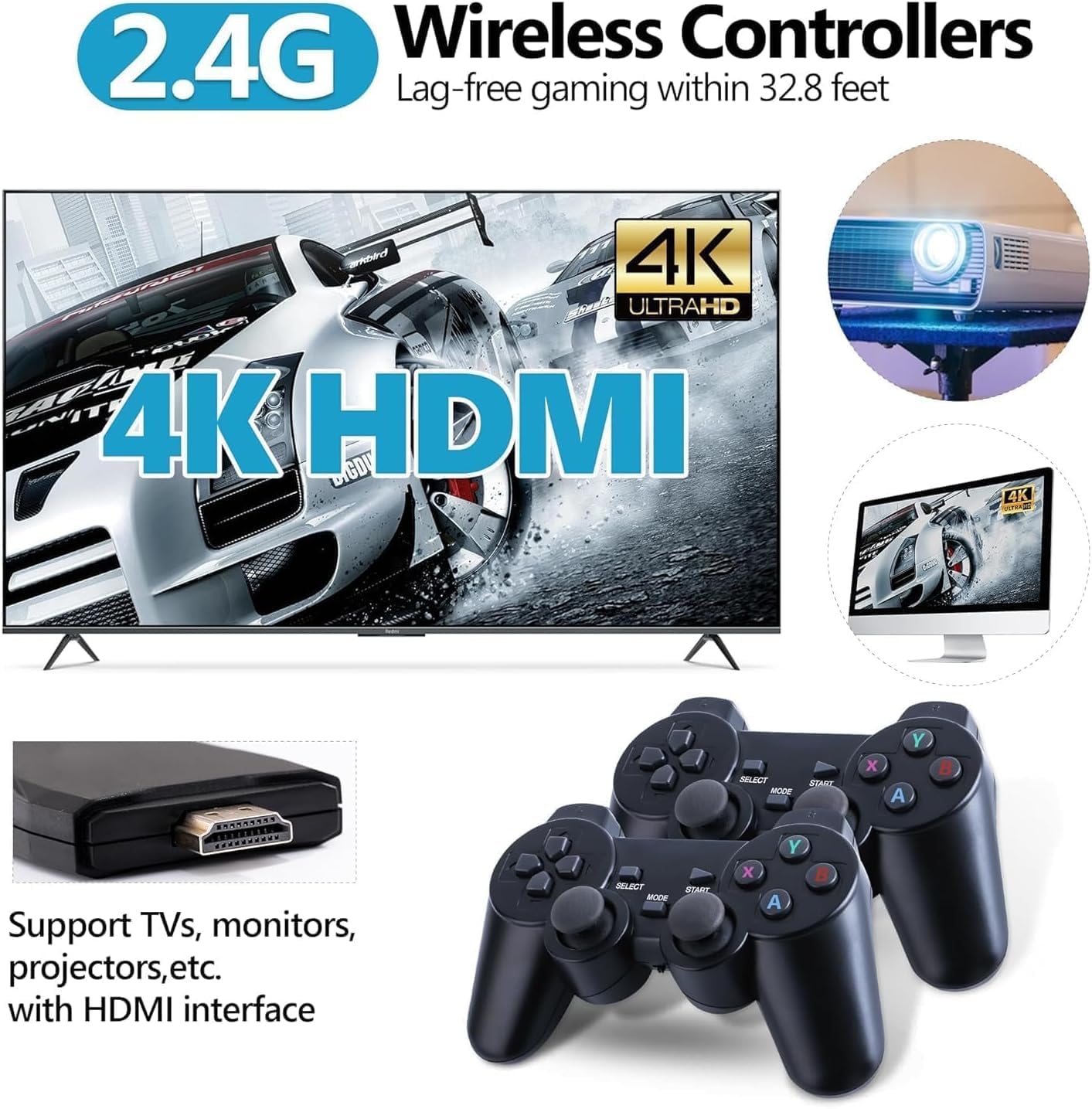 4K Wireless Gaming Console
