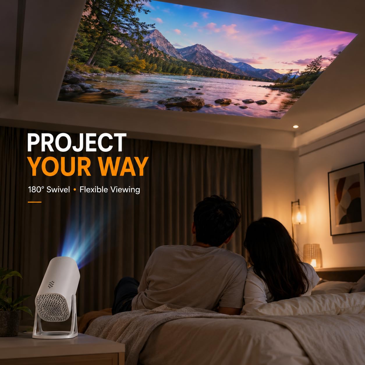 Smart HD Portable Projector