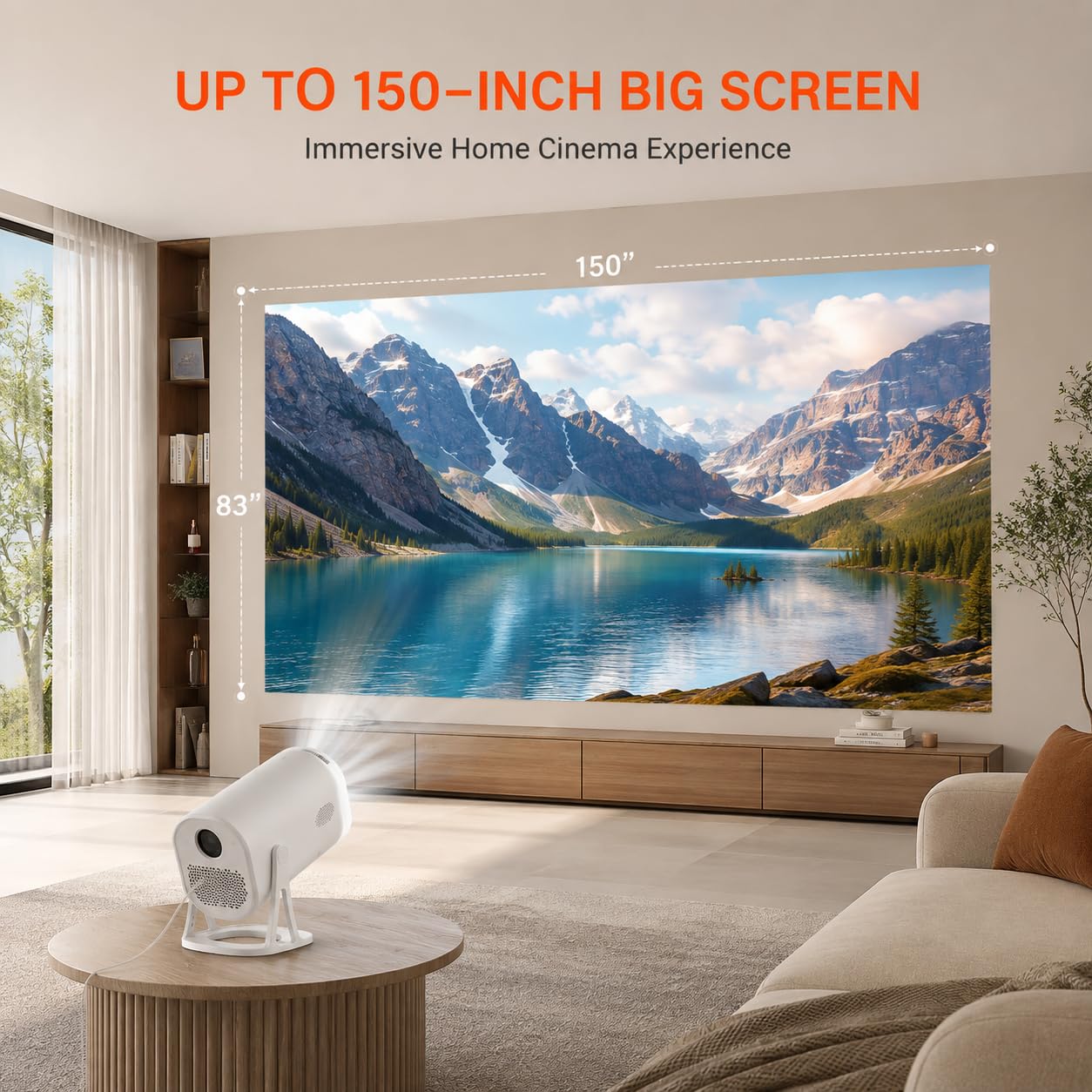 Smart HD Portable Projector