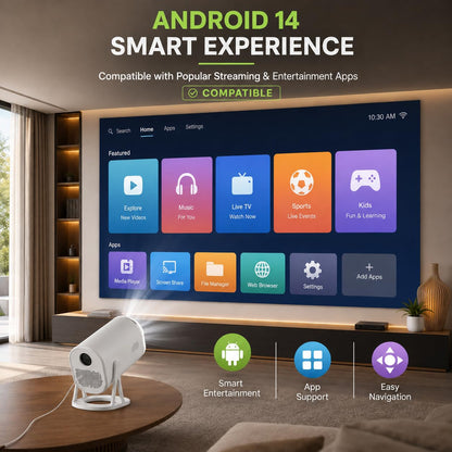 Smart HD Portable Projector