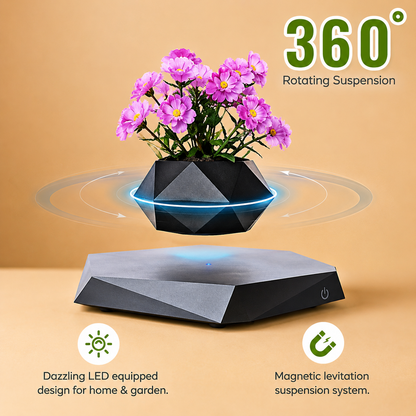 Magnetic Levitating Flower Pot