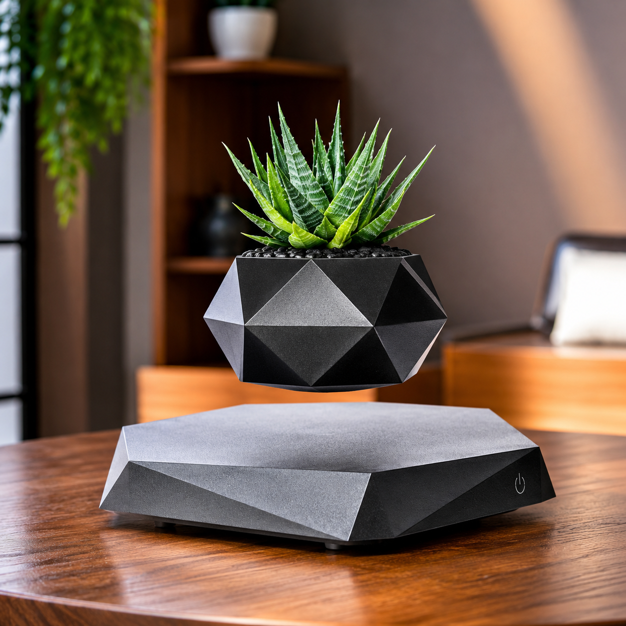Magnetic Levitating Flower Pot